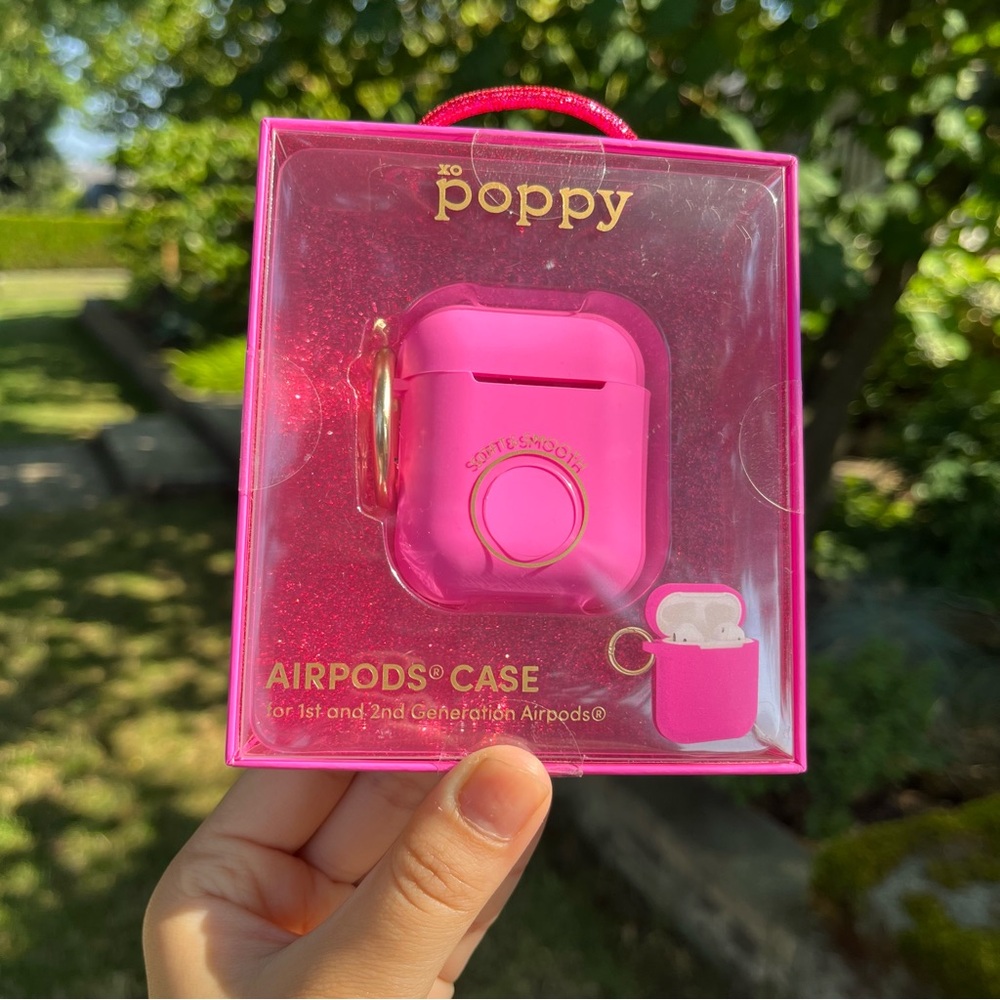 Poppy Pink Airpods Case!
